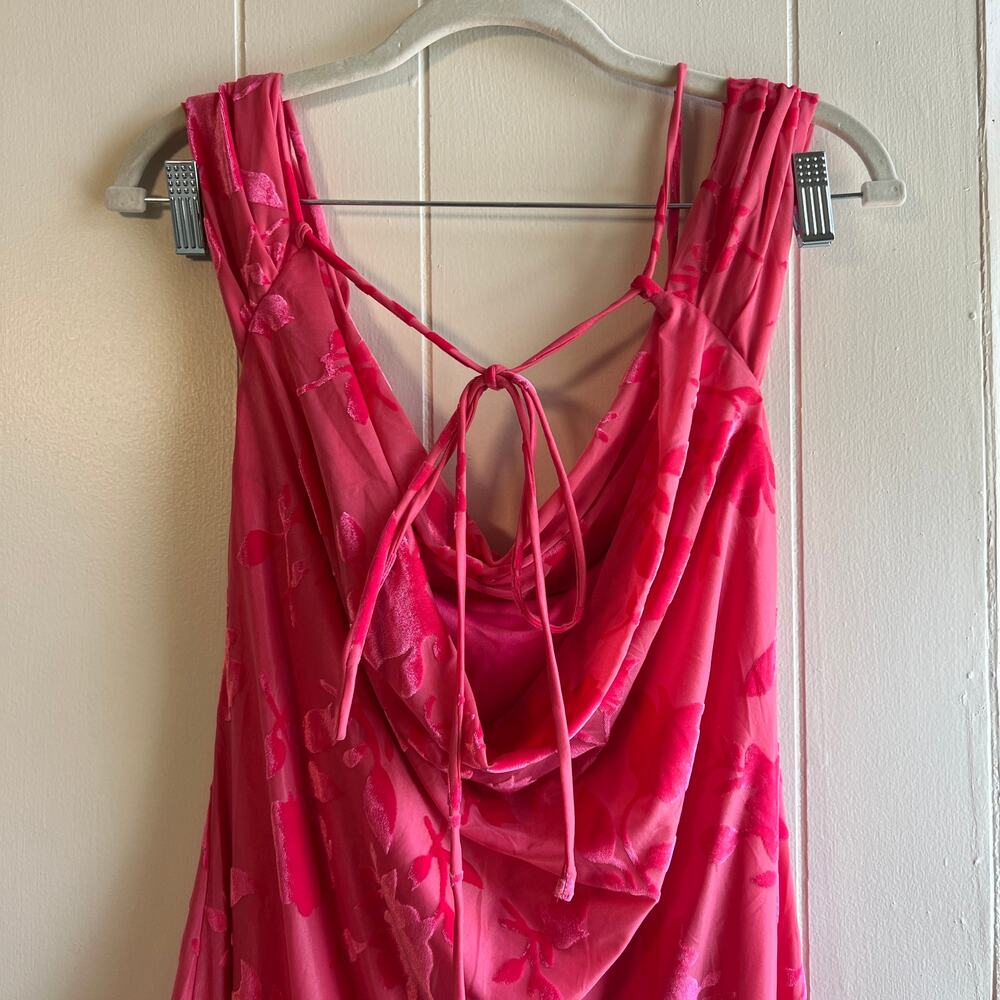 Hello Molly MATCH MAGIC OFF SHOULDER MINI DRESS PINK - Picture 7 of 12